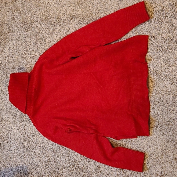 Banana republic red aire yarn turtleneck sweater - Picture 9 of 15